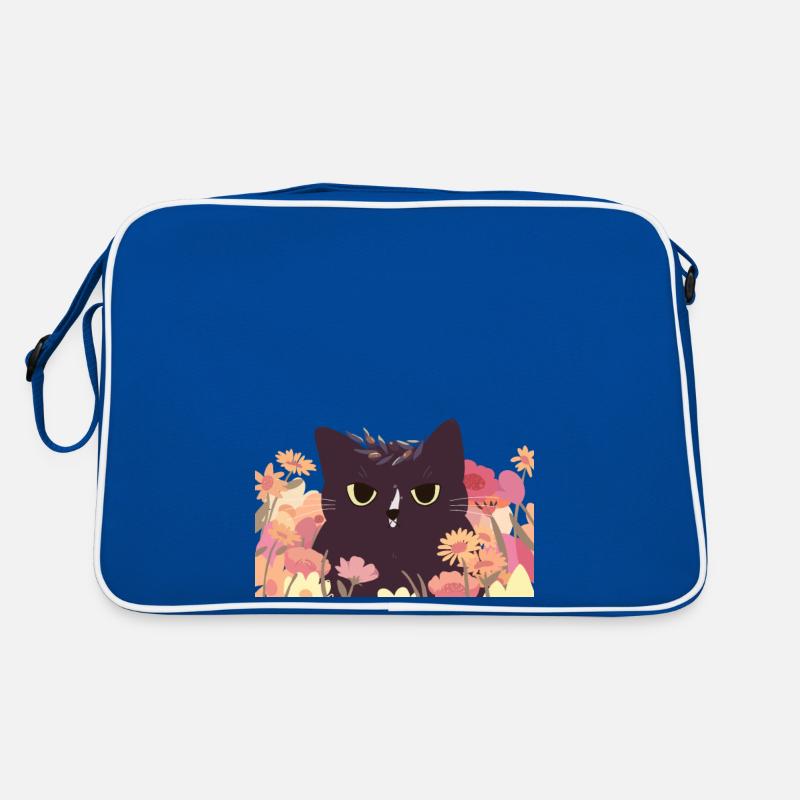 Katze Retro Tasche