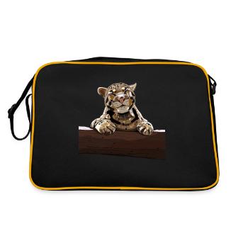 Nébuleuse - Sac Retro - noir/or - Dos