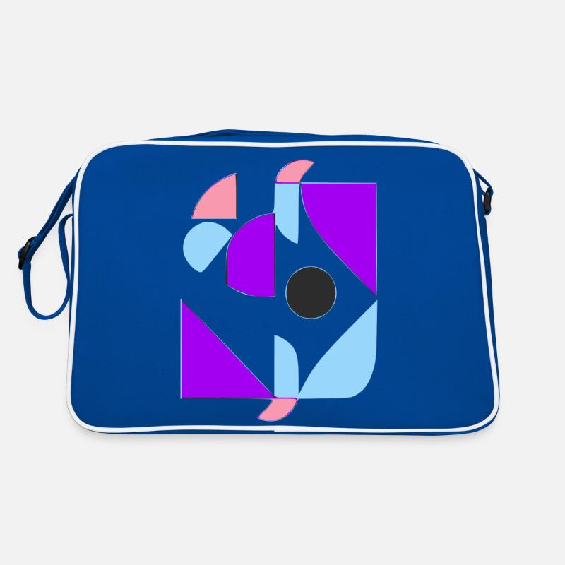 70s abstrait Sac Retro