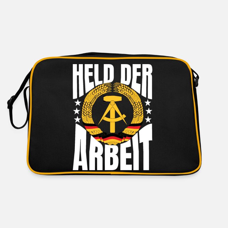 Held der Arbeit Geschenk Retro Tasche