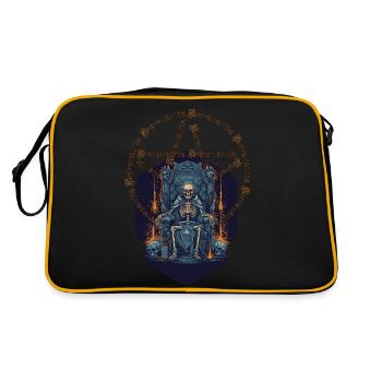 Necromantia 1 - Retro Bag - black/gold - Back