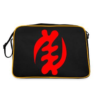 Supremacy of God - Retro Bag - black/gold - Back