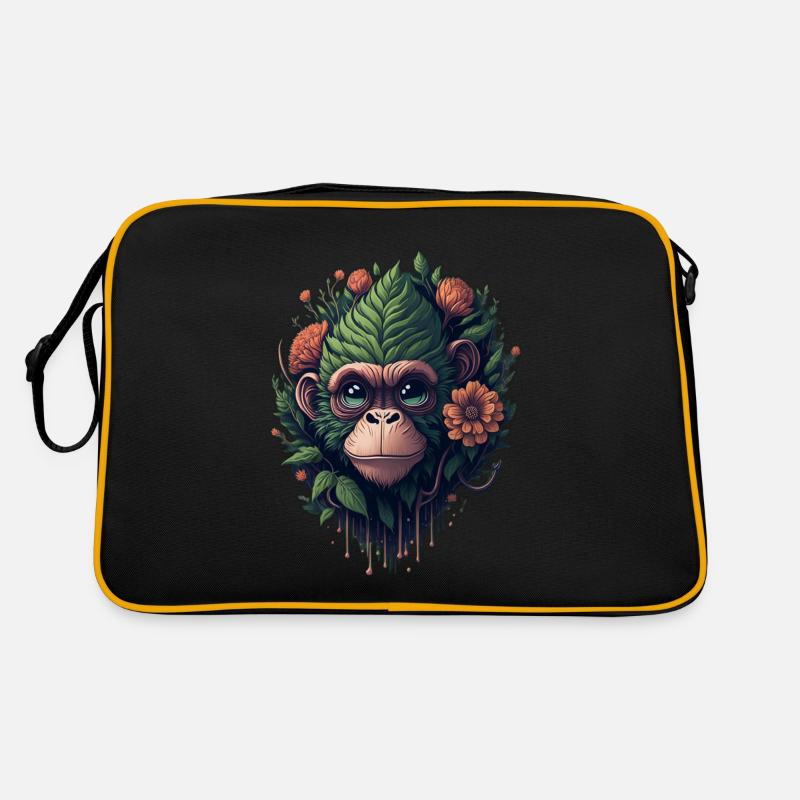 Nature Monkey Retro Bag