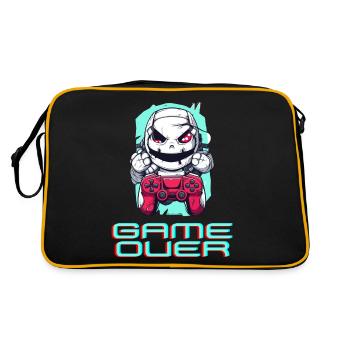 Fin du jeu - Sac Retro - noir/or - Dos