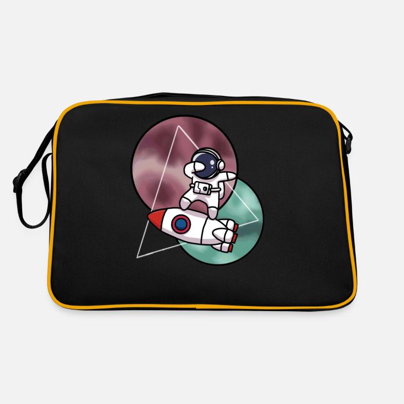 Astronaut Retro Tasche