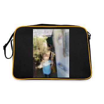 Window cricket - Retro Bag - black/gold - Back