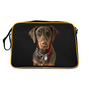 Ruby Doo - Retro Bag - black/gold - Back