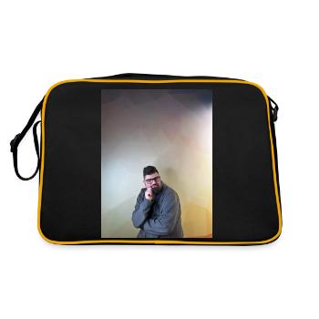 Tom Erik Risanger - Retro Bag - black/gold - Back