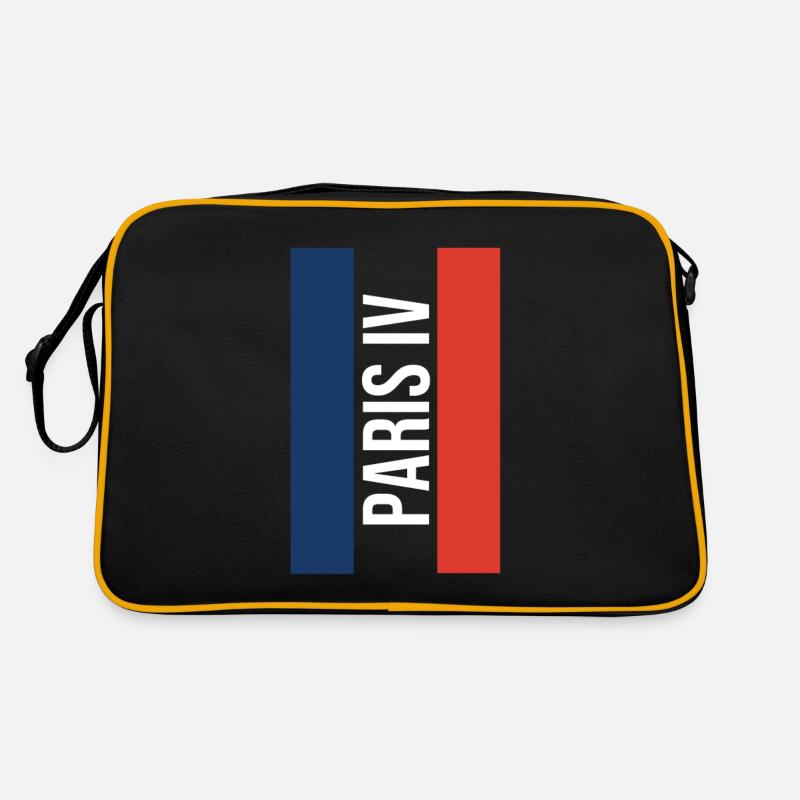 Paris 4 Paris IV Souvenir Paris Retro Tasche