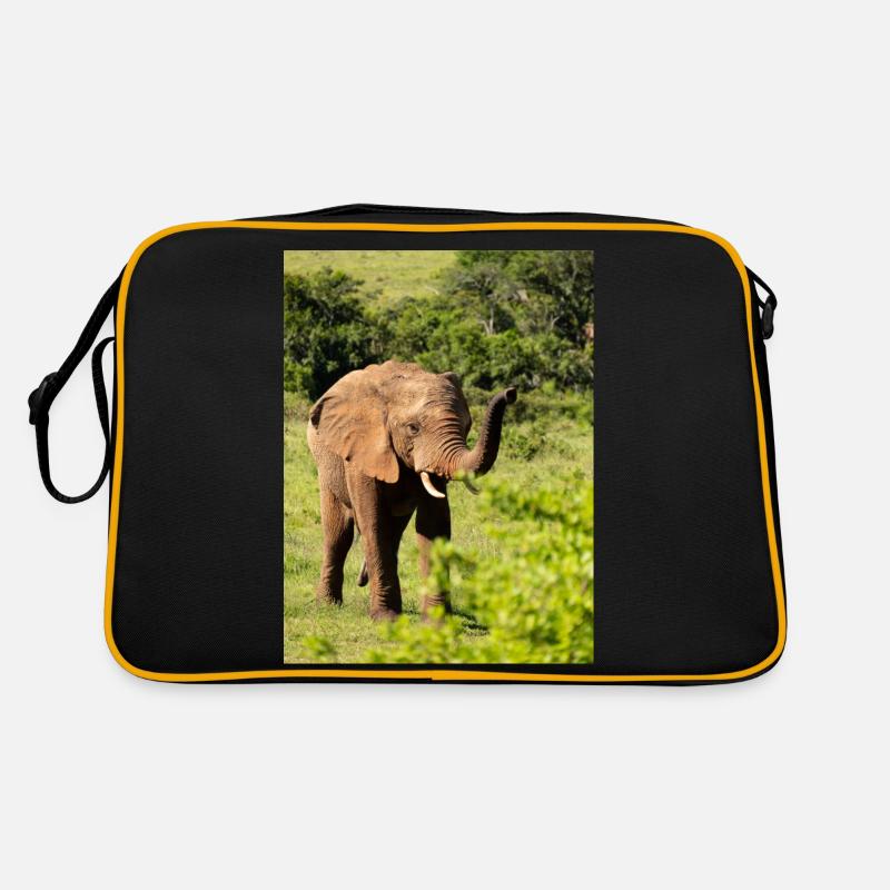 Elephant Retro Tasche