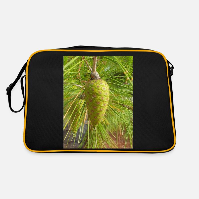 Aleppo pine also Jerusalem pine Aleppo-Kiefer Retro Bag