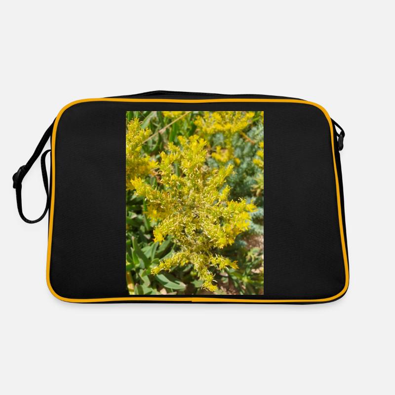 Goldmoos-Mauerpfeffer auch Moos-Mauerpfeffer Sedum acre Retro Tasche