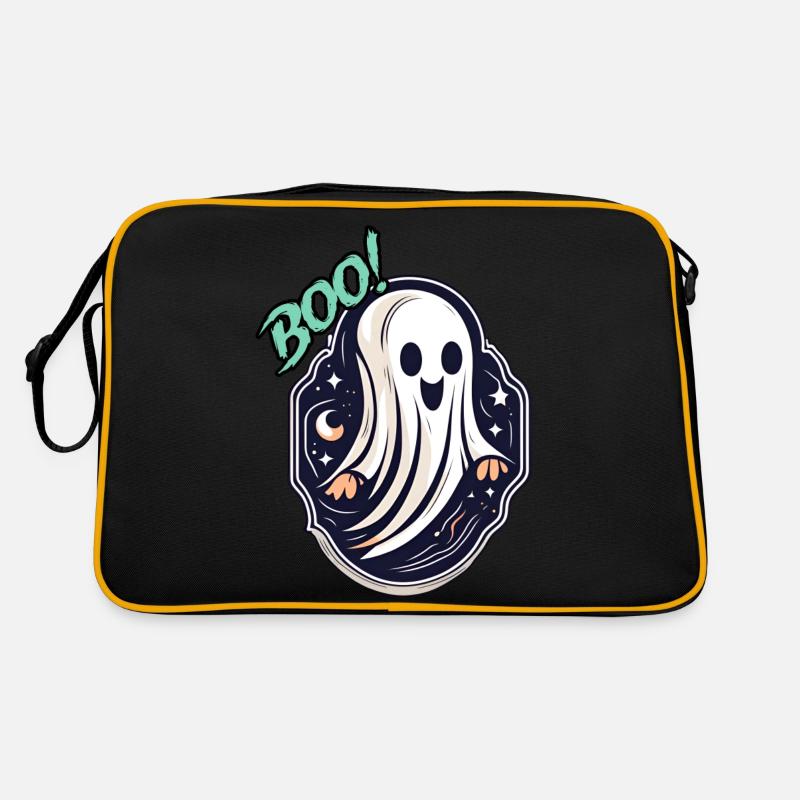 Ghost / Ghost / Halloween / Sheet / Boo / Spooky Retro Bag