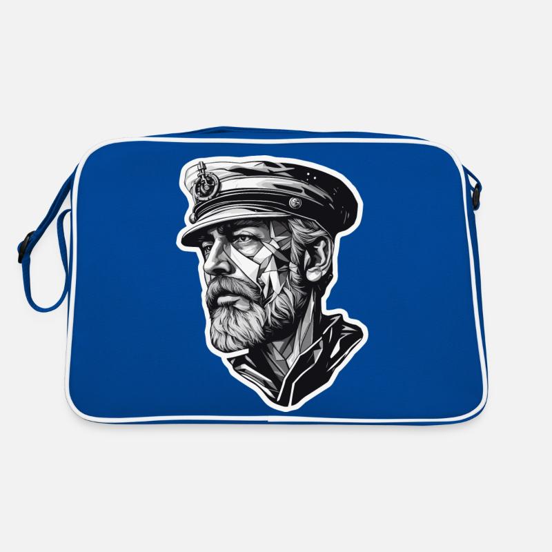 Captain / Sailor / Sailor / Seafaring / Ahoy Retro Bag