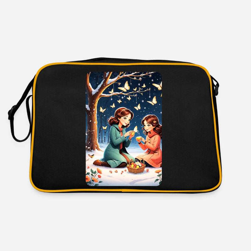 personalisiertes Design-Muttergeschenk Retro Tasche