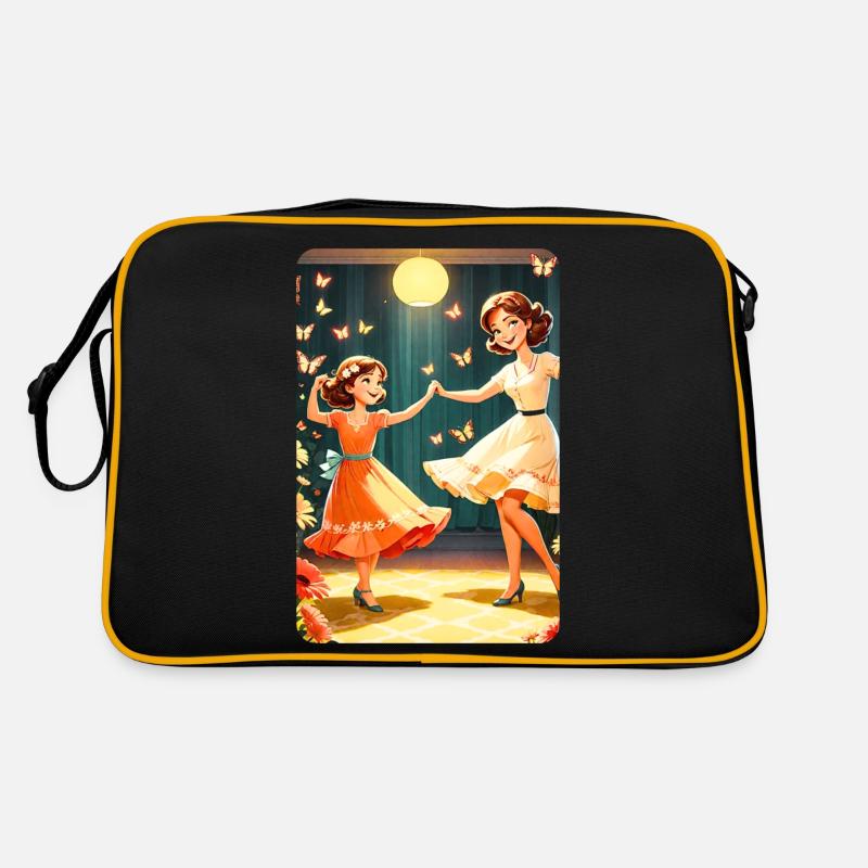 personalisiertes Design-Muttergeschenk Retro Tasche
