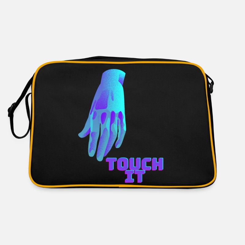 Touch It - Main Bleue Sac Retro