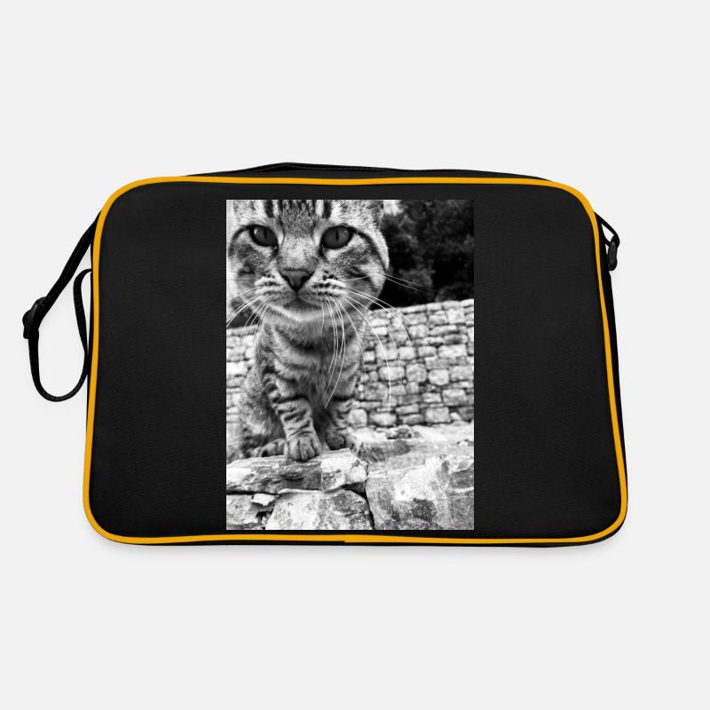 Chat Pull Hommes Femmes Enfants Sac Retro