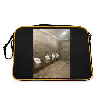 IMG 4688 - Retro Tasche - Schwarz/Gold - Hinten