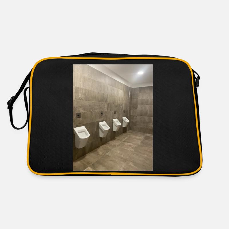 IMG 4688 - Retro Tasche - Schwarz/Gold