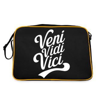 Veni vidi vici - Sac Retro - noir/or - Dos