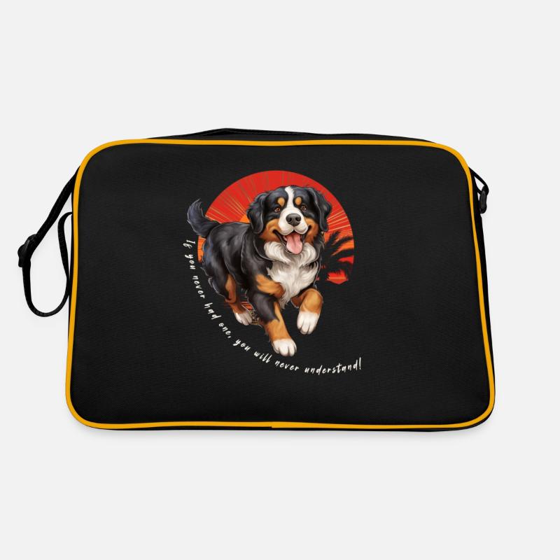 Bernese mountain dog! Retro Bag