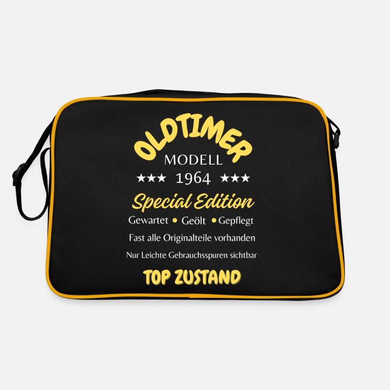60.Geburtstag Oldtimer, 1964 Retro Tasche