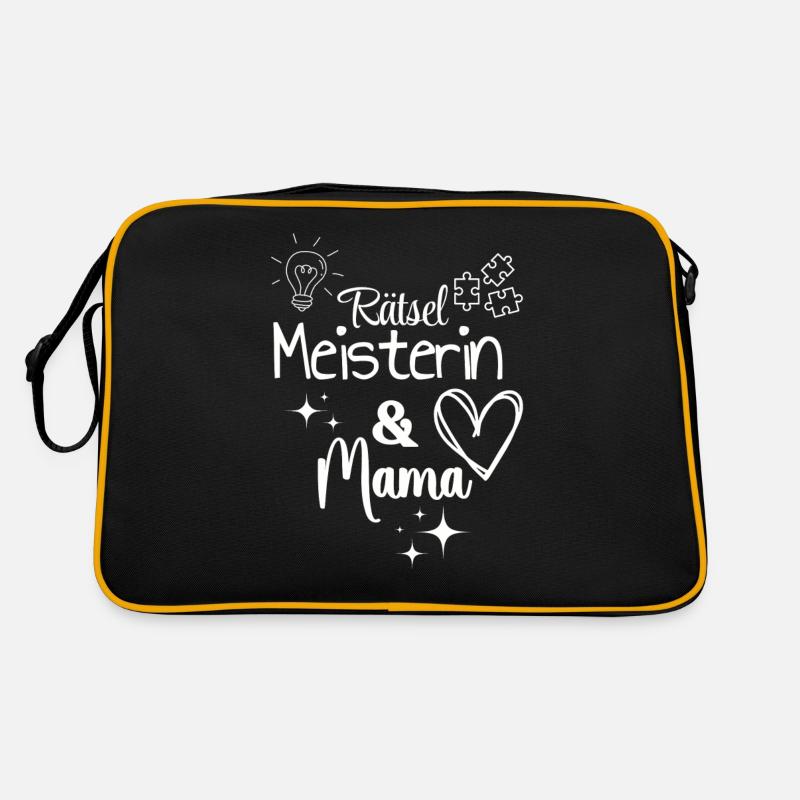 Beste Mama Rätsel Mama Muttertag Geschenk Retro Tasche