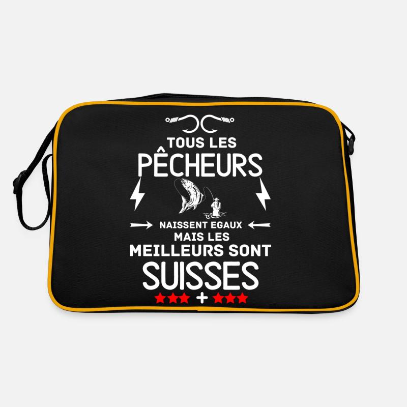 Die besten Schweizer Angler Retro Tasche