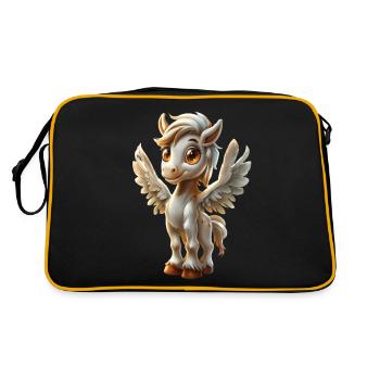 Pegasus #lovely toons - Sac Retro - noir/or - Dos