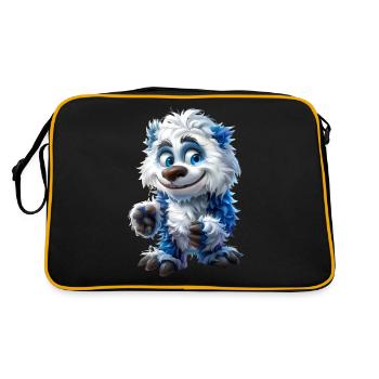Toons Yeti #lovely - Sac Retro - noir/or - Dos
