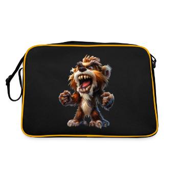 Toons Bigfoot #lovely - Sac Retro - noir/or - Dos