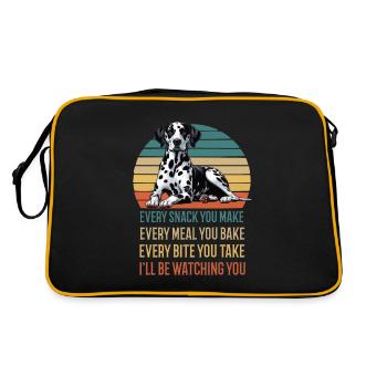 Chaque collation que vous faites Dalmatian Keeper - Sac Retro - noir/or - Dos