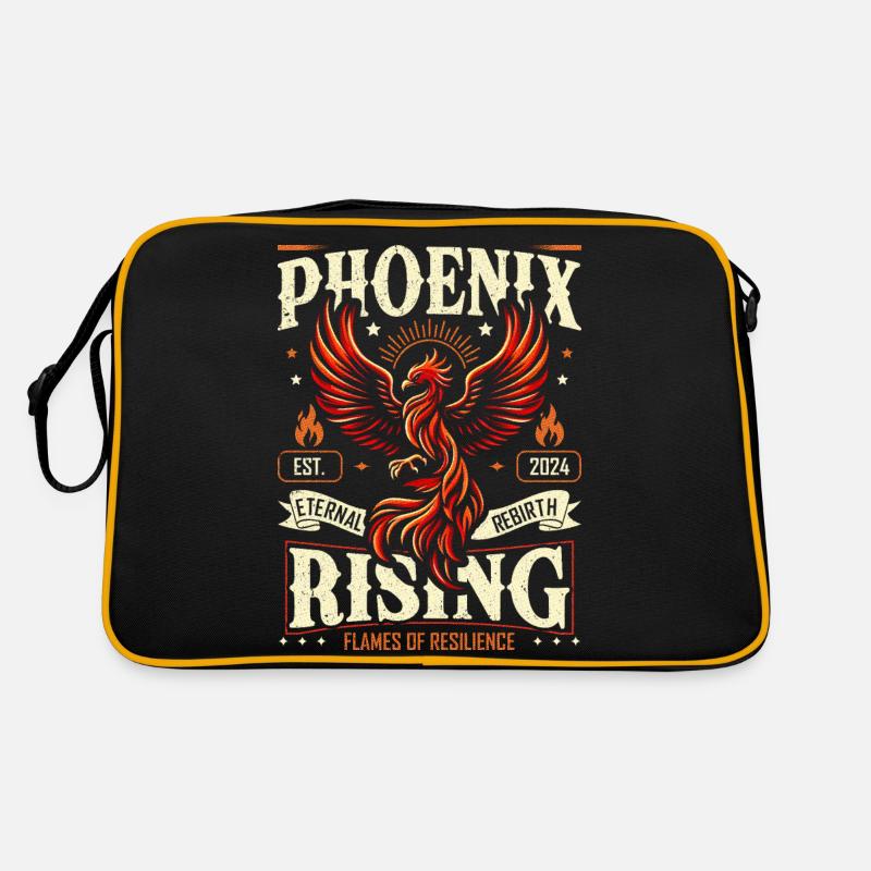 Le concept de Phénix est symbole de renaissance et de résilience Sac Retro