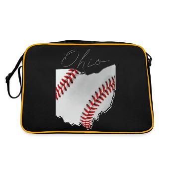 Ohio (United States) | real baseball | Map Script - Retro Bag - black/gold - Back