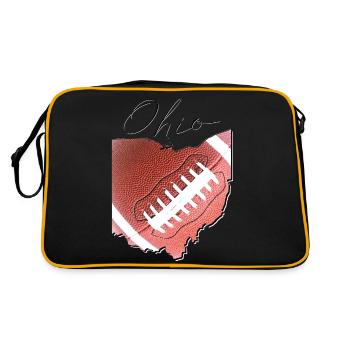Ohio (United States) | real football | Map Script - Retro Bag - black/gold - Back