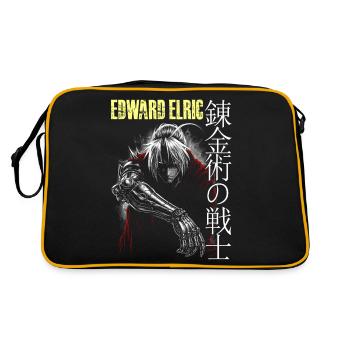 Edward Elric Fanart Fullmetal Alchemist 2001 - Retro Bag - black/gold - Back