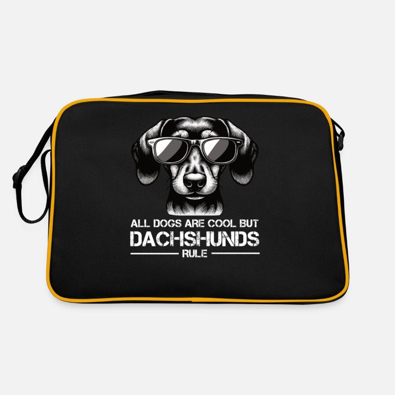Tous les chiens sont cool Teckel teckel teckel tekkel Sac Retro