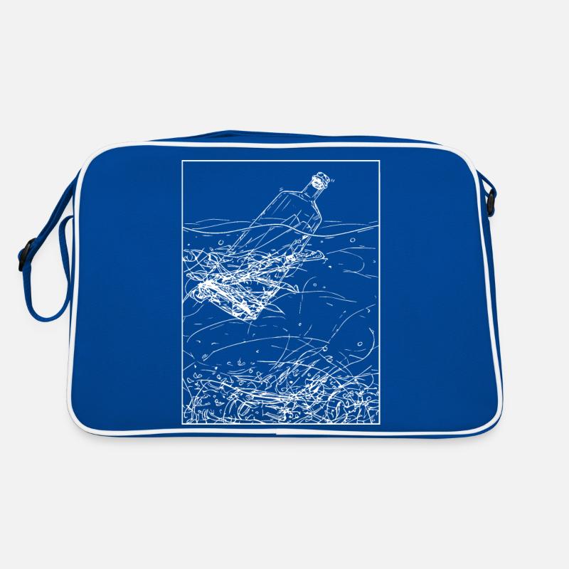 Message in a bottle Retro Bag