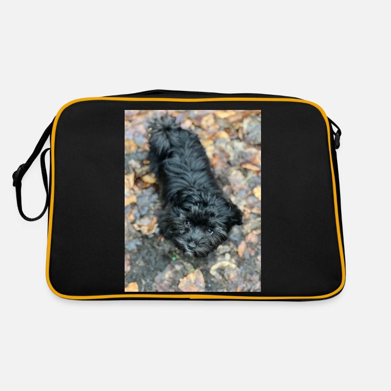 Havaneser forever - Retro Tasche - Schwarz/Gold