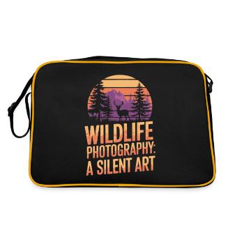 Photographie, Photographie de nature, Photographie animalière - Sac Retro - noir/or - Dos