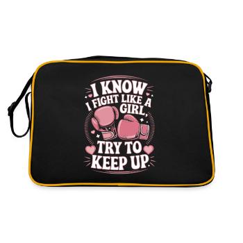 Boxe Femmes Boxe féminine - Sac Retro - noir/or - Dos