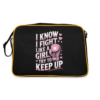 Boxe Femmes Boxe féminine - Sac Retro - noir/or - Dos