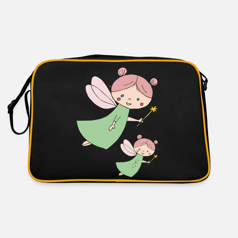 fee gross und klein Retro Tasche