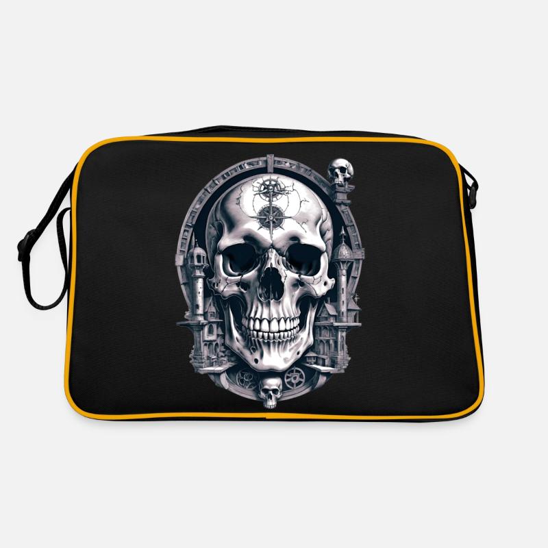Skull Retro Tasche