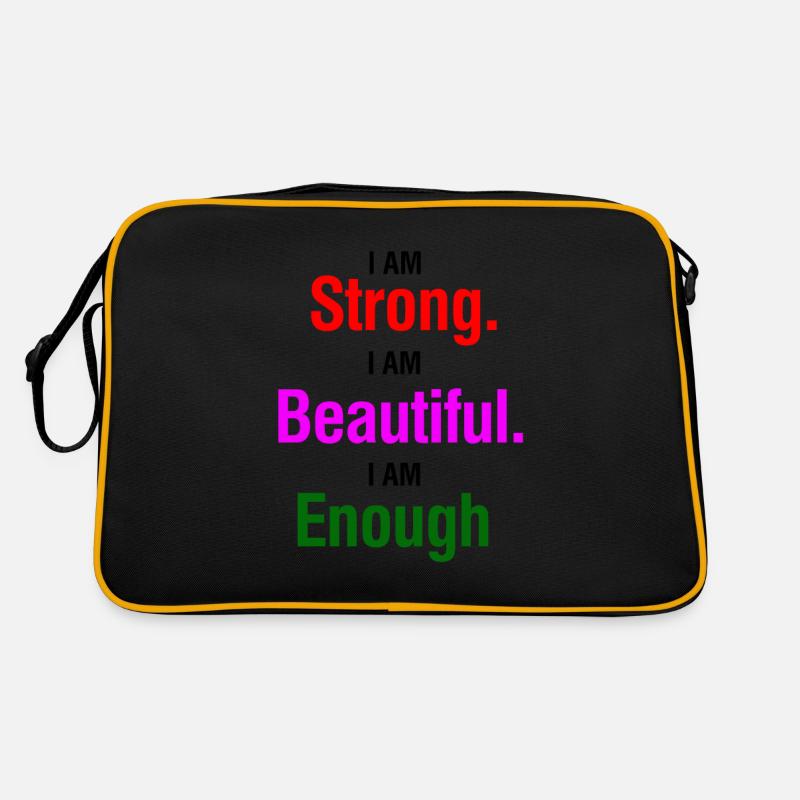 Strong Beautiful Enough Retro Bag