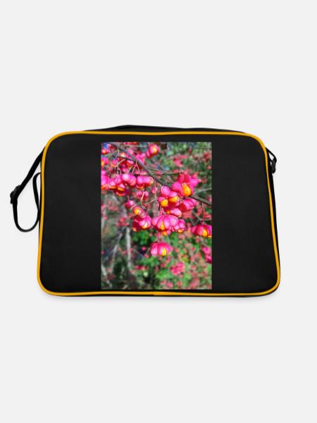 Spindle tree - Retro Bag - black/gold - Back