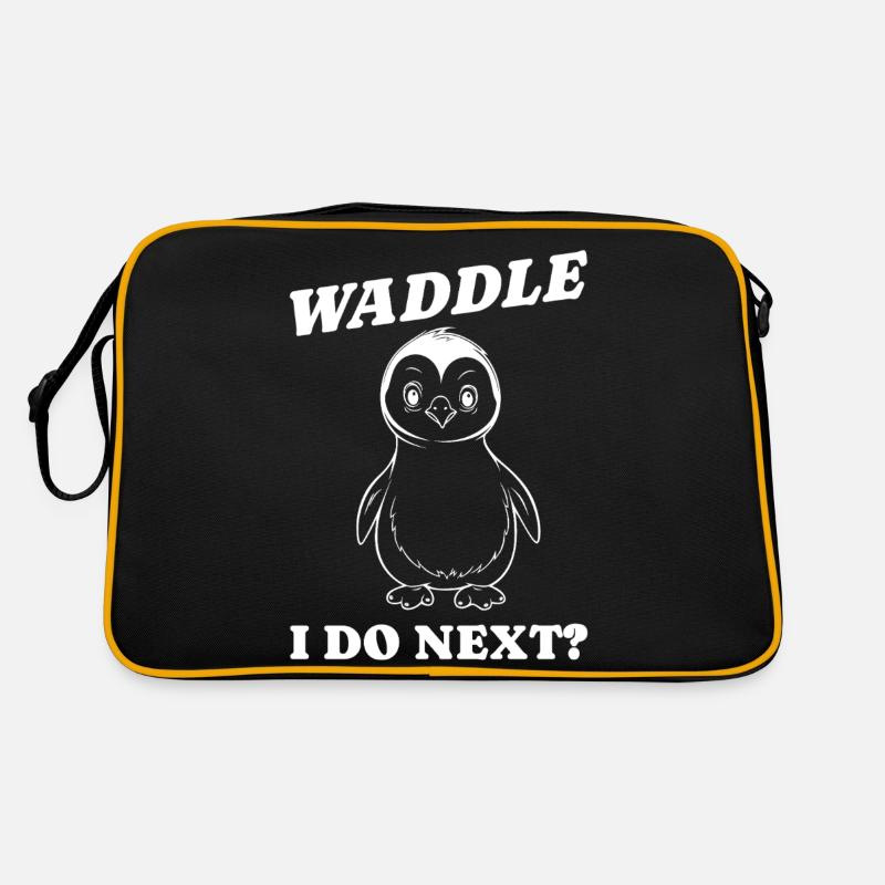 Waddle I do next Idée cadeau Sac Retro