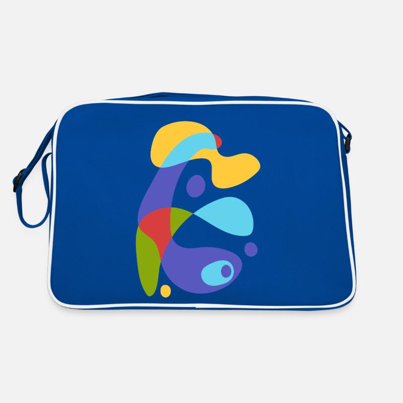 Créature abstraite vintage Sac Retro