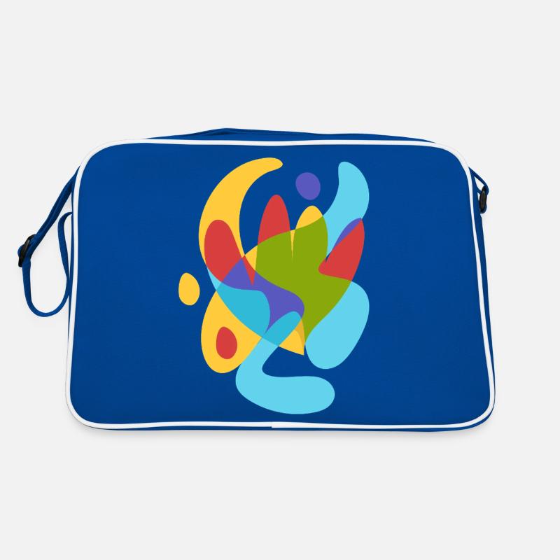 Abstrait Flore tropicale d’été Sac Retro